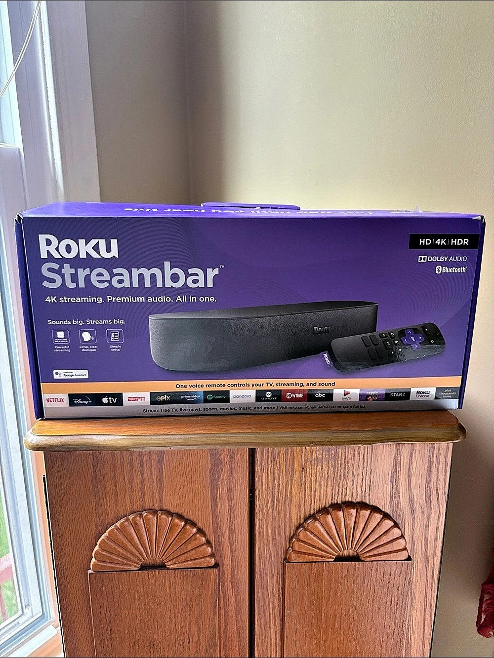 Roku Streambar 4K HDR Soundbar with Remote